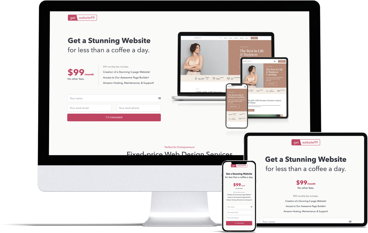 GetWebsite99 Devices Preview